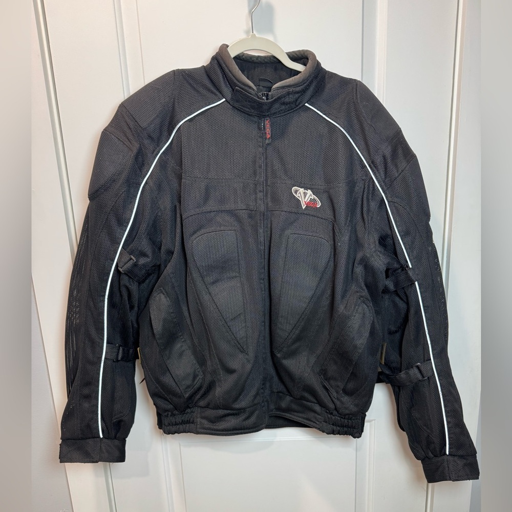 Vega Technical Advantage Moto JacketXL CE Protectors EN1621-2 Black